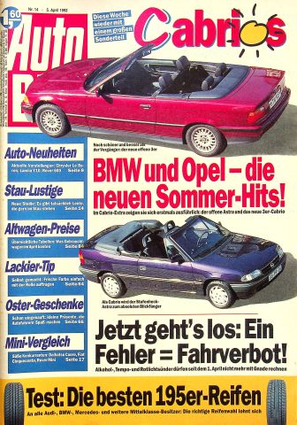 Deckblatt Auto Bild (14/1993)
